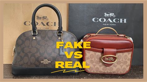 coach bag how to spot fake|knockoff coach purses with wallets.